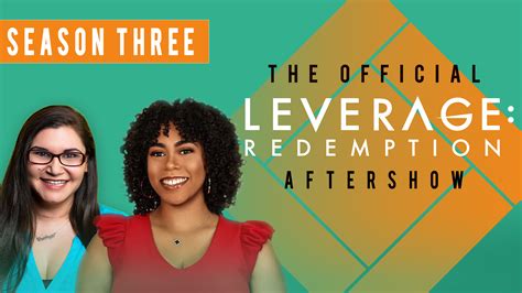 flixtor leverage: redemption|The Official Leverage: Redemption After Show .